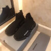 REPLICA BALENCIAGA SPEED 2020 TRAINER TRIPLE BLACK – BB52 - Image 8