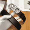 REPLICA SALVATORE FERRAGAMO DOUBLE GANCIO BELT – B28 - Image 6
