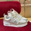 REPLICA LOUIS VUITTON SKATE SNEAKERS IN BEIGE – LSVT392 - Image 2