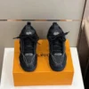 REPLICA LOUIS VUITTON SKATE SNEAKERS IN BLACK – LSVT328 - Image 5