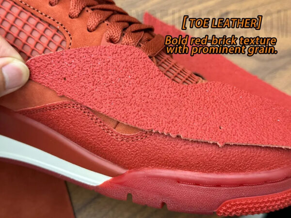 Nigel Sylvester x Air Jordan 4 ‘Brick By Brick’ Reps - Image 6