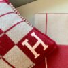 REPLICA Hermes Red Small Avalon III Pillow Cover - Image 4