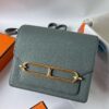 REPLICA Hermes Roulis Mini 18 Bag in Vert Amande Evercolor Calfskin