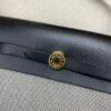REPLICA Hermes Herbag Zip 20 Bag in Grey Canvas and Black Hunter Calfskin - Image 5