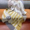 REPLICA Hermes Avalon H Club Blanket in Taupe Cashmere - Image 6