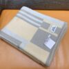 REPLICA Hermes Ithaque Blanket in Grey Wool and Cashmere - Image 4