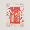 REPLICA Hermes Avalon Epopee Blanket in Mandarine Wool and Cashmere - Image 2
