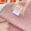 REPLICA Hermes Avalon Epopee Blanket in Mandarine Wool and Cashmere - Image 4