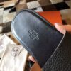 REPLICA Hermes Izmir Sandals In Black Clemence Leather - Image 2