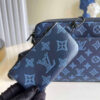 REPLICA M45730 LOUIS VUITTON DUO MESSENGER BAG NAVY BLUE MONOGRAM SHADOW COWHIDE LEATHER - Image 7