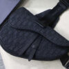 REPLICA SADDLE BAG BLACK DIOR OBLIQUE JACQUARD – DR06 - Image 2