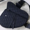 REPLICA SADDLE BAG BLACK DIOR OBLIQUE JACQUARD – DR06 - Image 5