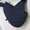 REPLICA SADDLE BAG BLACK DIOR OBLIQUE JACQUARD – DR06 - Image 9